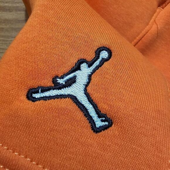 Air Jordan Brooklyn Fleece Shorts Women's Small S Orange Lobster DX0380-847 New - Picture 7 of 15